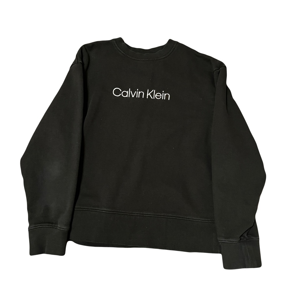 Calvin Klein sweatshirt, size small, color black